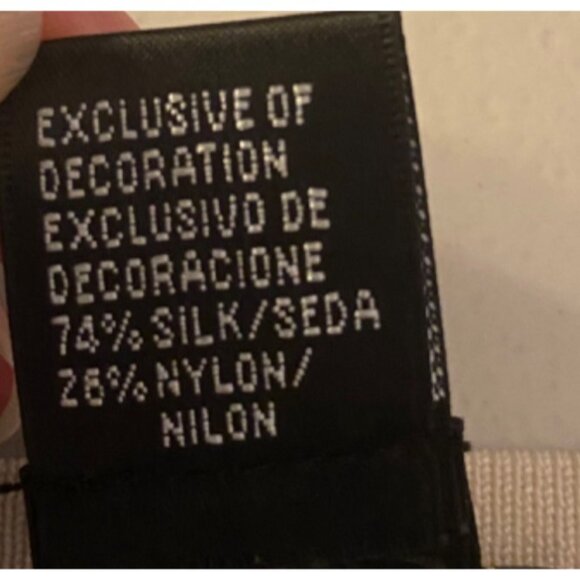 August Silk Silx Cardigan Buttons Leopard Print Stretch Sweater Large - Picture 5 of 10